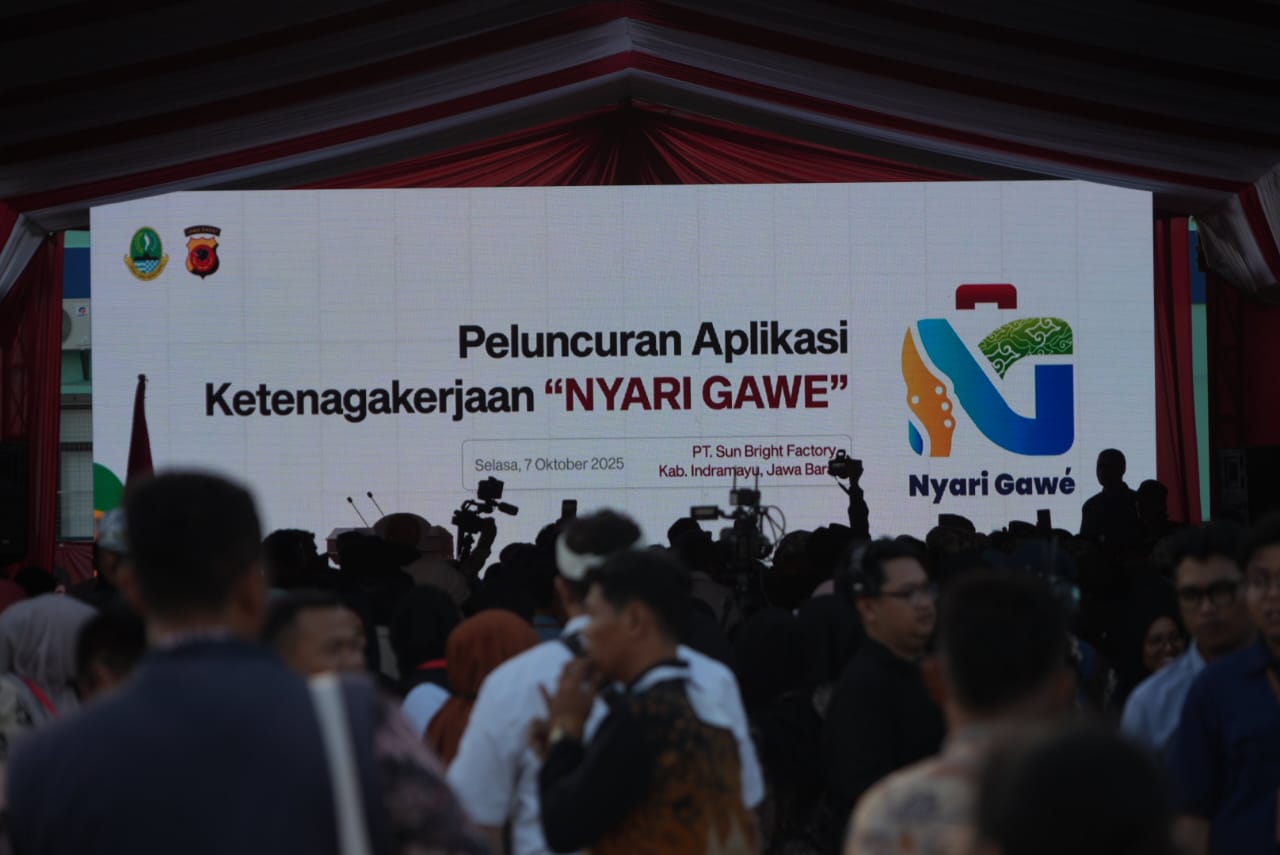 Gubernur Jawa Barat Dedi Mulyadi Luncurkan Aplikasi “Nyari Gawe” Permudah Akses ke Lapangan Kerja