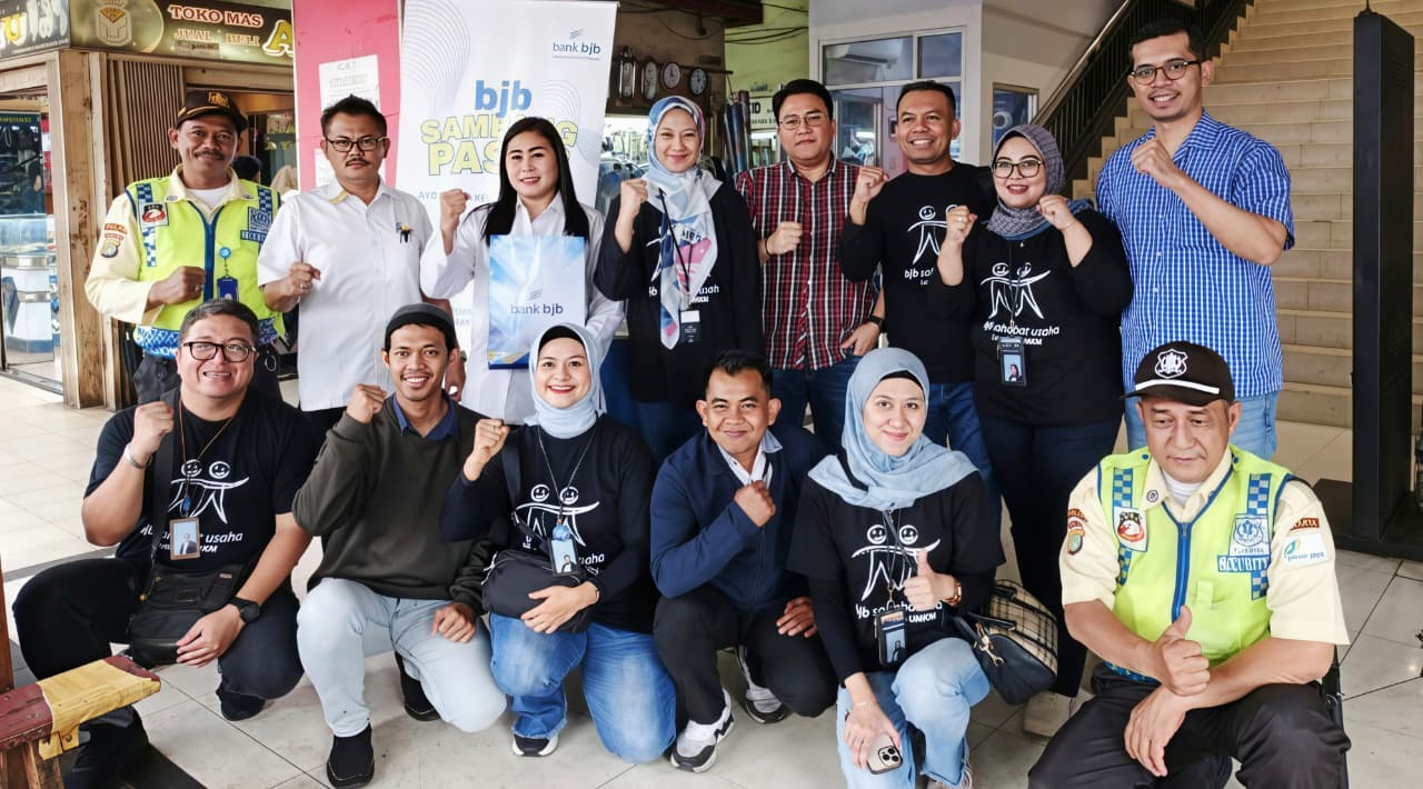 Dukung Pelaku UMKM, Bjb Sambang Pasar Digelar di Pasar Kebayoran Lama