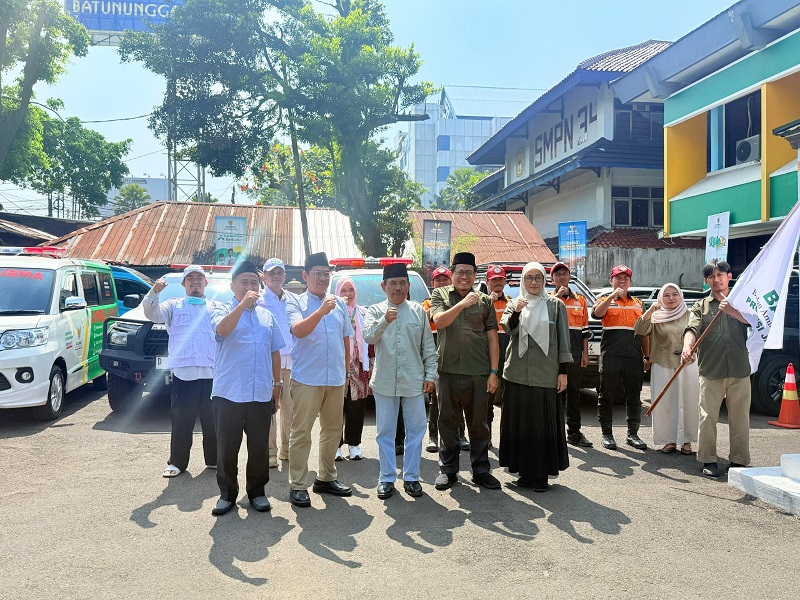 BAZNAS Jabar Lepas Tim Layanan Aktif untuk Pos Siaga Mudik 2026