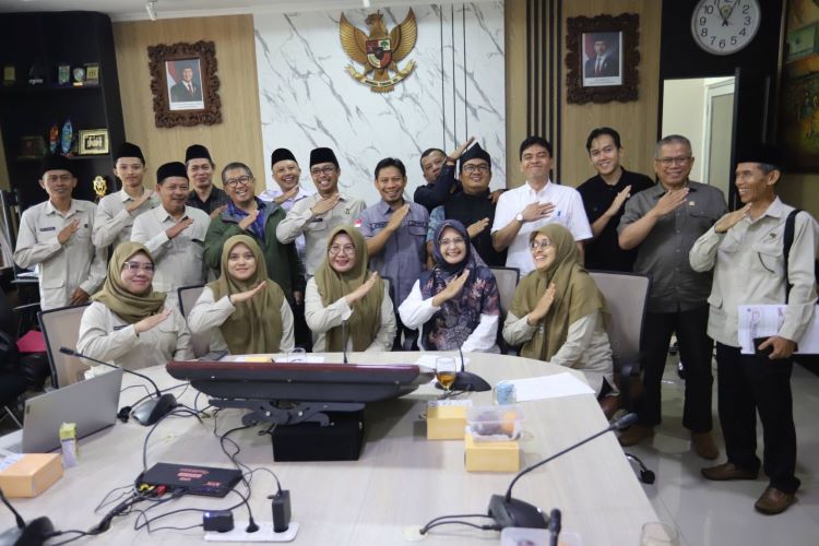 Terima Audensi Kemenhaj, DPRD Bakal Kaji Usulan Penyediaan Lahan