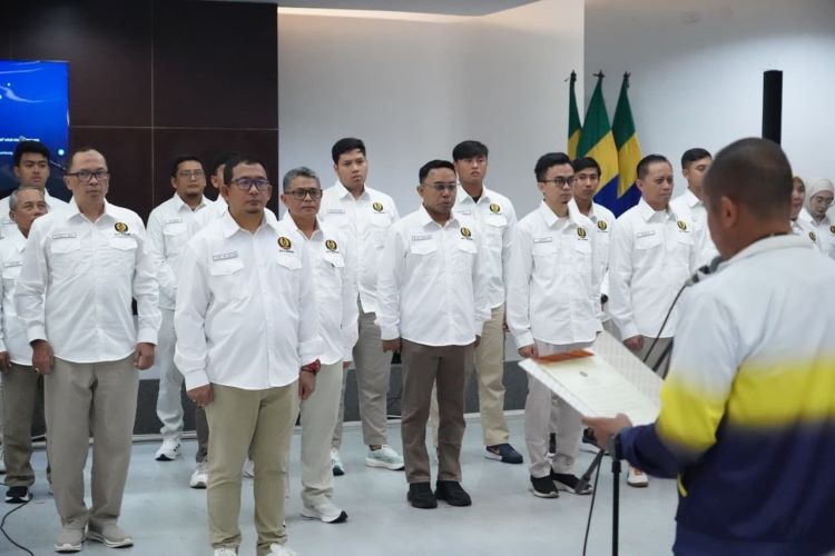 Toni Wijaya dan Asep Robin Dilantik Jadi Pengurus PELTI Kota Bandung Masa Bakti 2026-2030