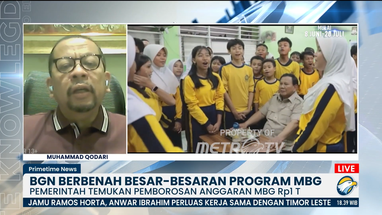 Pemerintah Bakal Setop Operasional Dapur MBG Selama Libur Sekolah